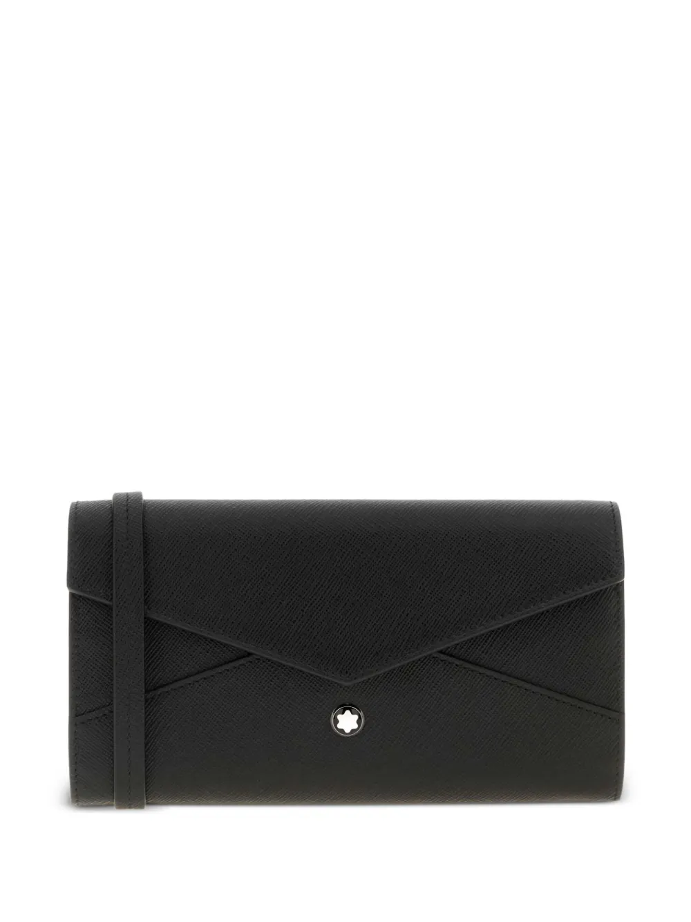 Montblanc レザー 財布 - ブラック Montblanc レザー 財布 - ブラック