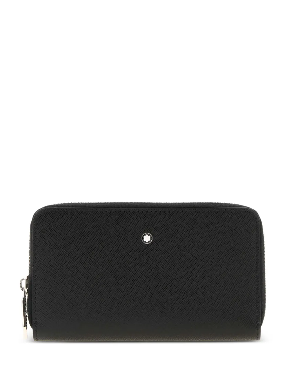 Montblanc zip-around leather wallet | Black | Image 1