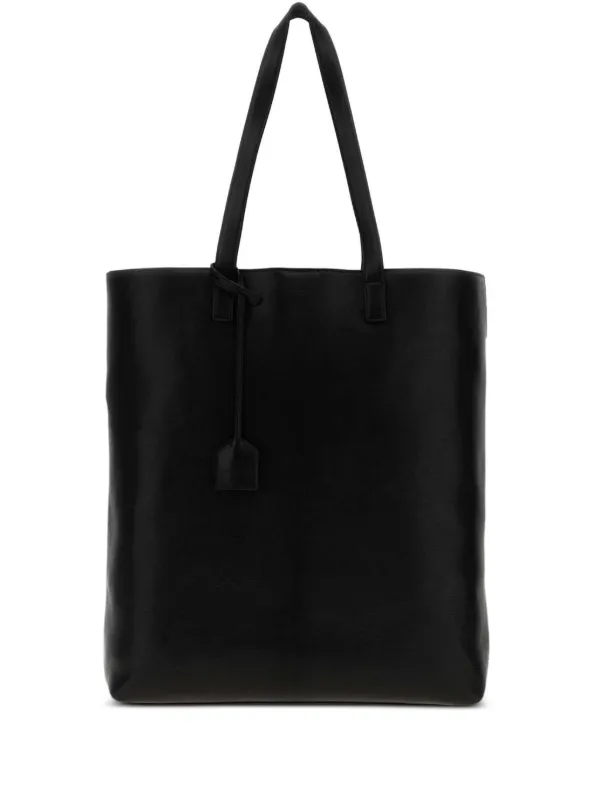 SALE YVES SAINT LAURENT レザー トートバッグ ブラック Saint Laurent レザー トートバッグ | ブラック | FARFETCH JP