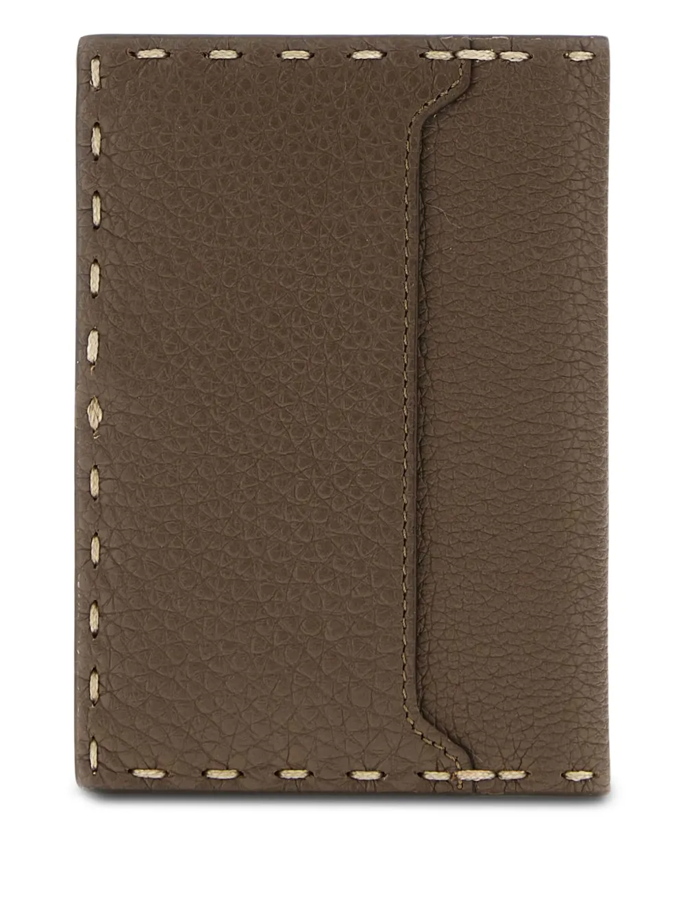 FENDI Selleria leather-trimmed cardholder | Image 2