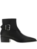 Alexander McQueen 45mm Heron biker boots - Black