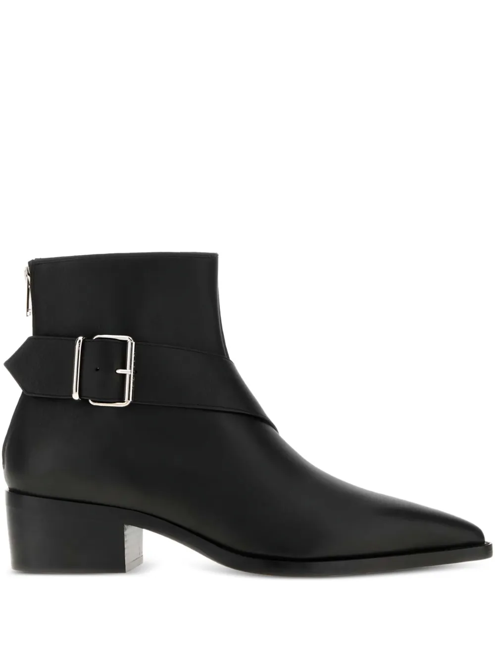 Alexander McQueen 45mm Heron biker boots Black