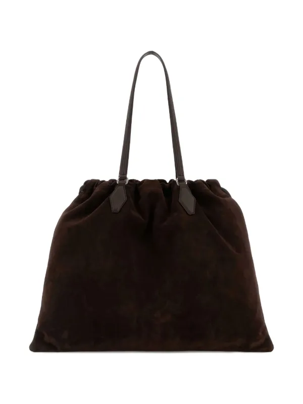 JIMMY CHOO（ジミーチュウ）　ハンドバッグ　スウェード　ブラウン　高級 Jimmy Choo スエード ハンドバッグ | ブラウン | FARFETCH JP