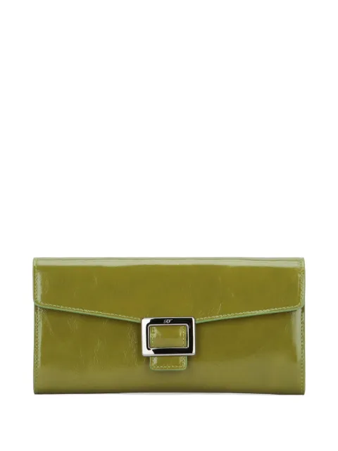 Roger Vivier Belle leather wallet