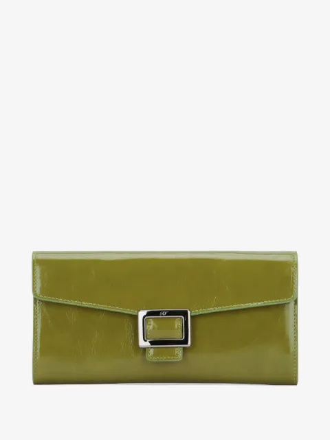 Roger Vivier Belle leather wallet