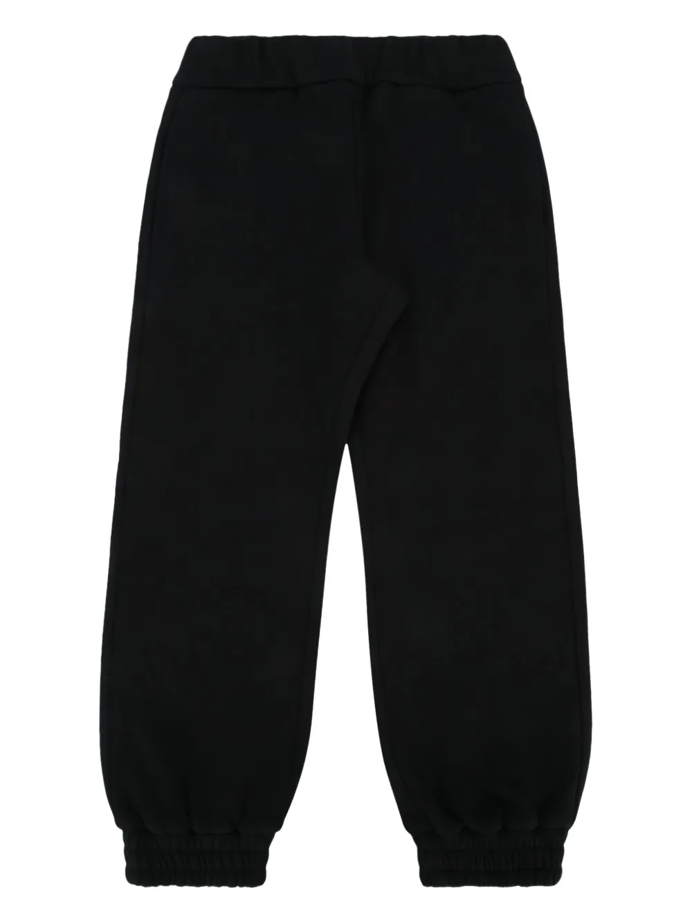 Moncler Enfant Trainingsbroek met logo-applicatie Zwart