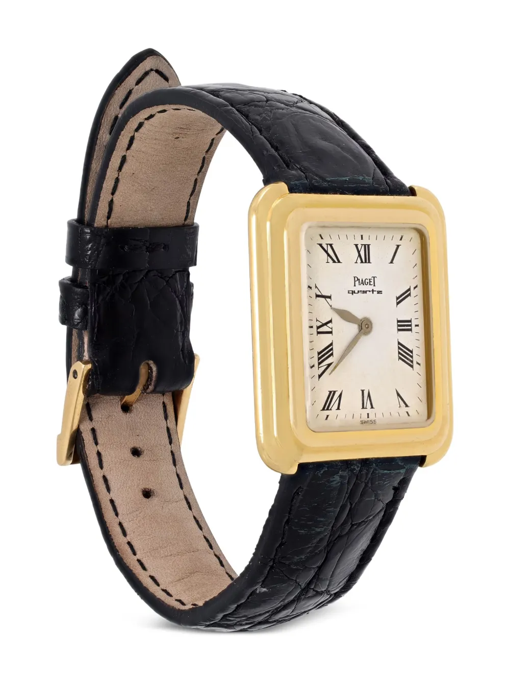 Pre-owned Piaget Protocol 25mm In White