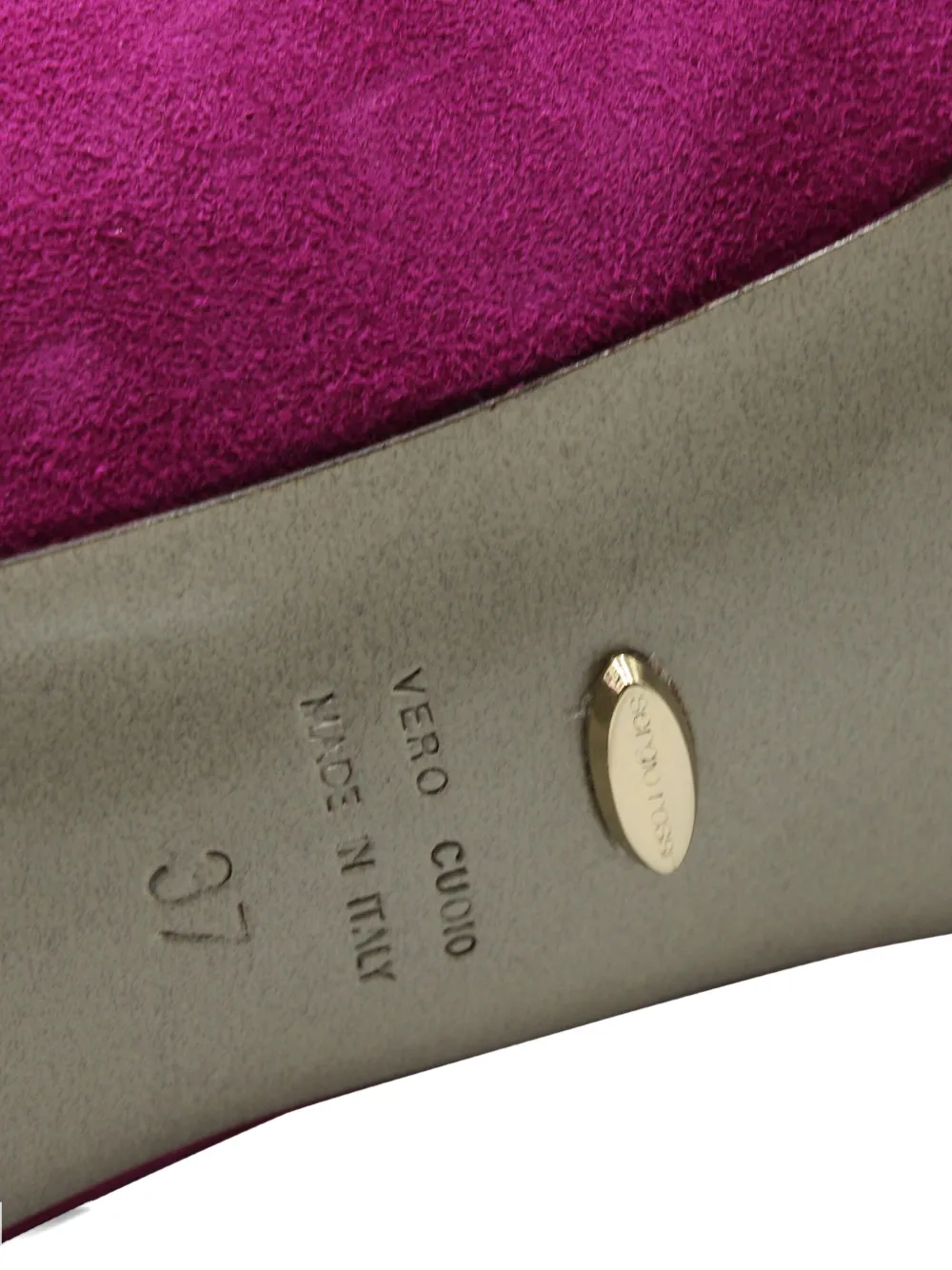Pre-owned Sergio Rossi Vintage Suede Heeled Pumps In Pink