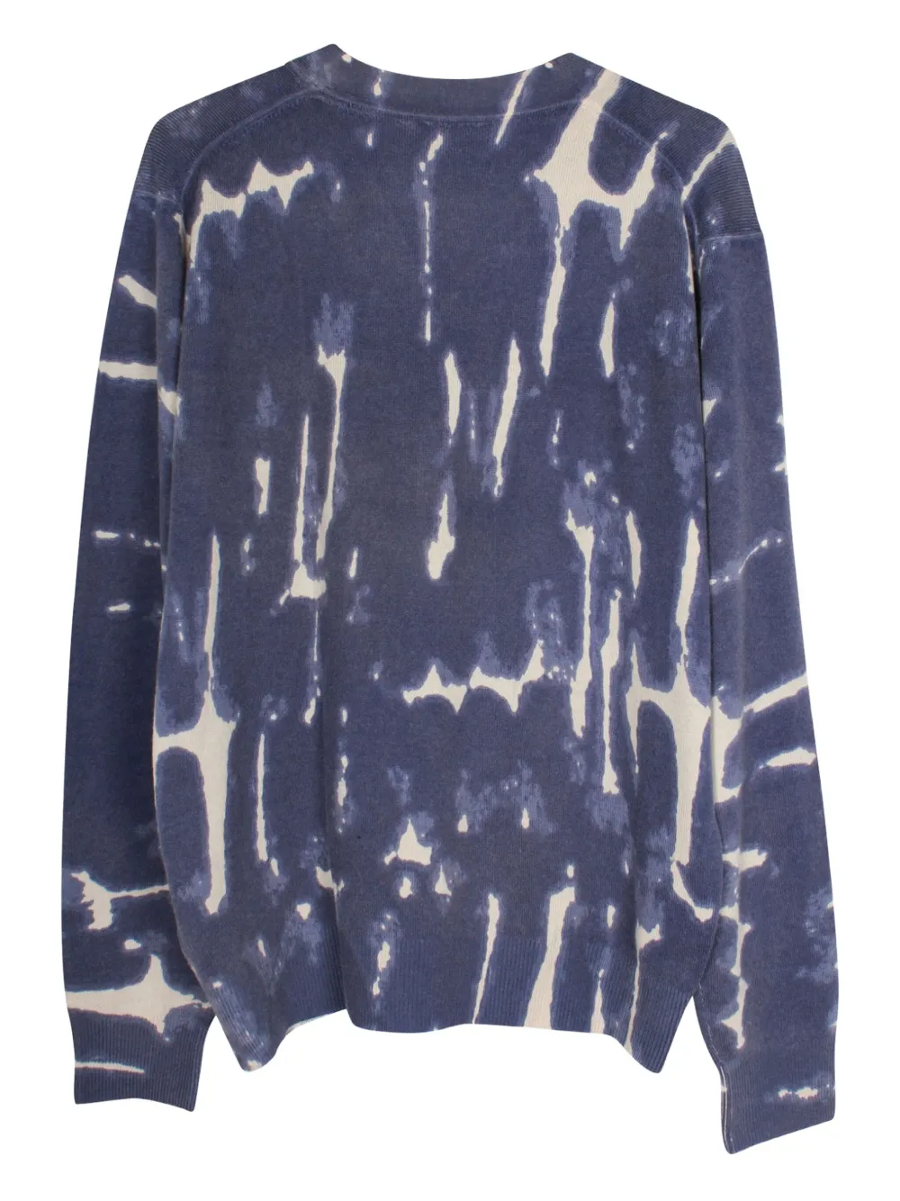 Missoni Pre-Owned سويت شيرت بتأثير مصبوغ وبرقبة V | Image 2