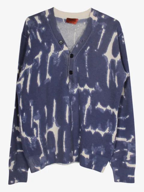Missoni Pre-Owned tie-dye V-neck sweatshirt