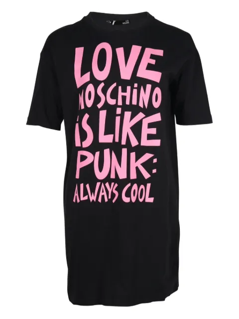 Love Moschino graphic-print T-shirt dress