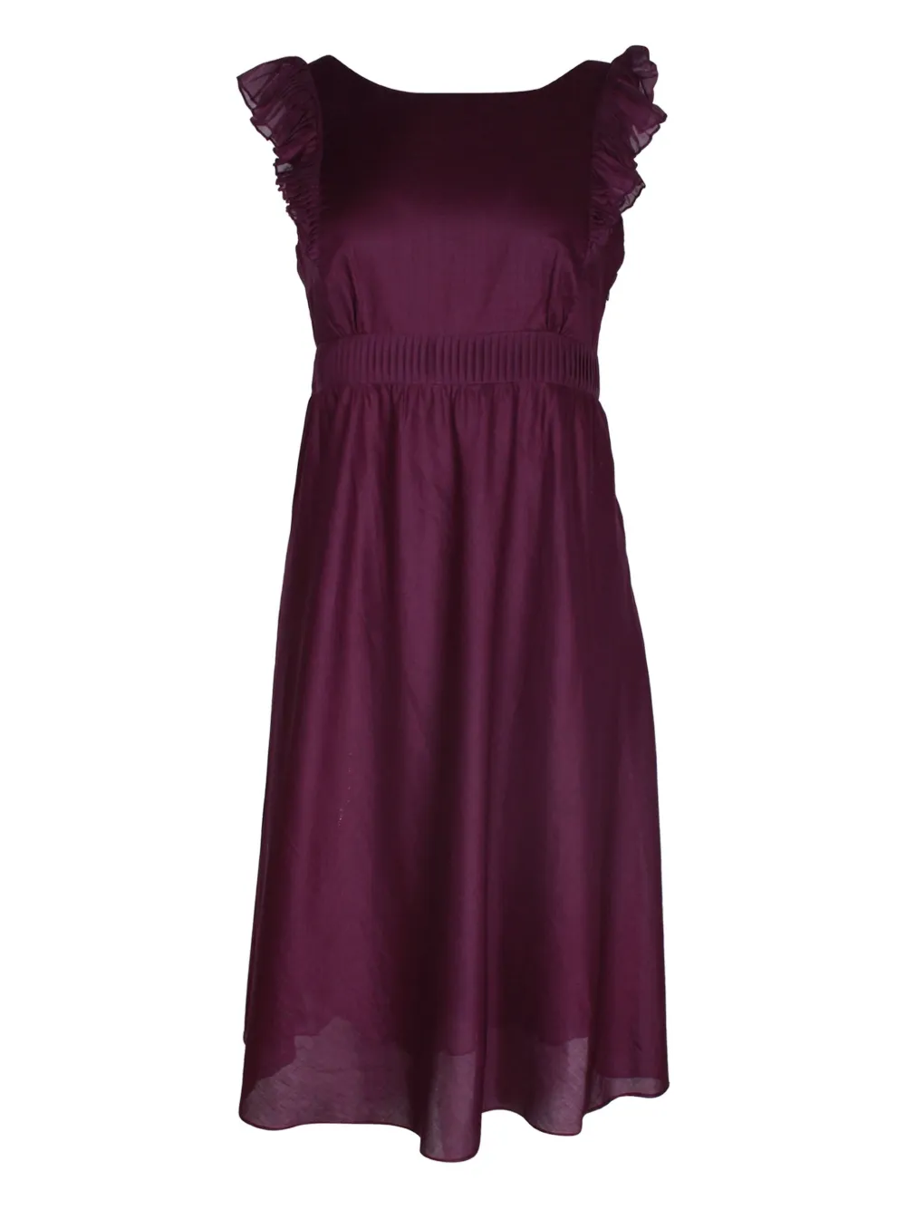 Vanessa Bruno ruffle dress | Purple | Image 1
