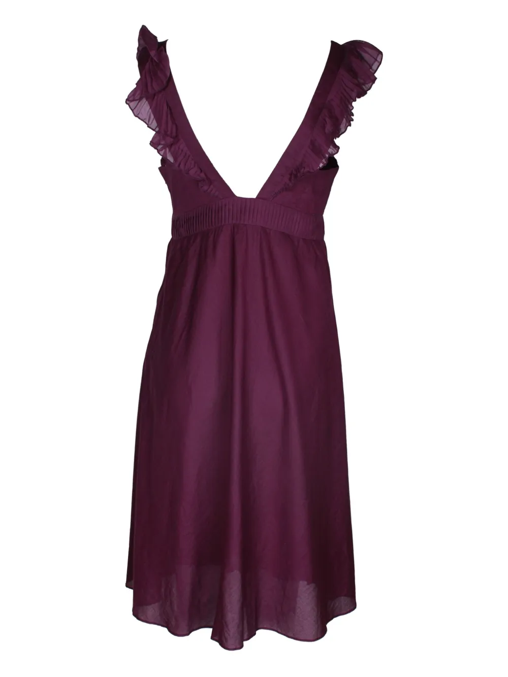 Vanessa Bruno ruffle dress - Paars