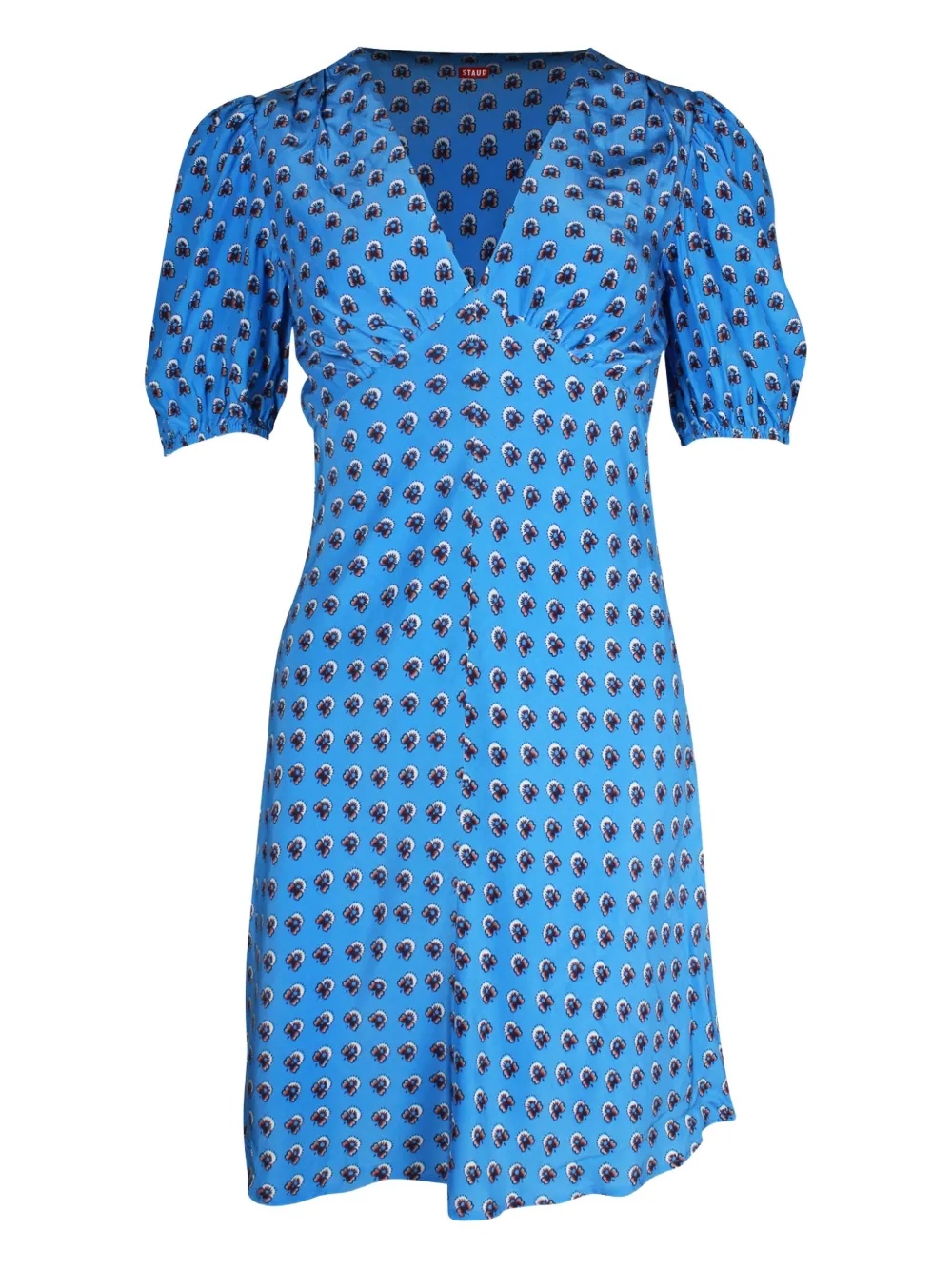 STAUD Milla mini dress | Blue | Image 1