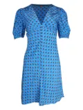 STAUD Milla mini dress - Blue