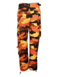 Off-White Pre-Owned camouflage-print cargo pants - Orange