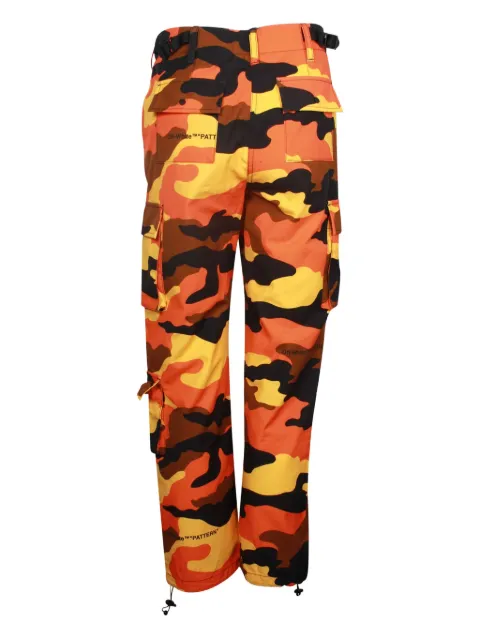 Off-White Pre-Owned camouflage-print cargo pants