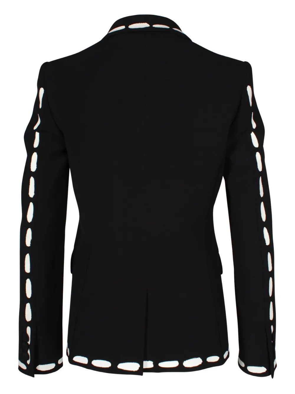 Moschino painted-trim cady blazer | Image 2