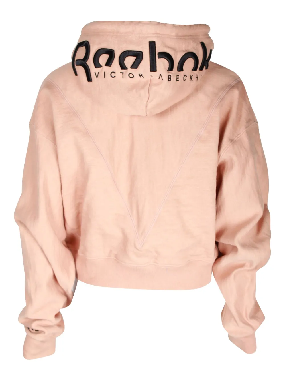 Victoria Beckham x Reebok logo-detail hoodie | Orange | Image 1
