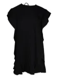Red Valentino Vintage ruffled mini dress - Black
