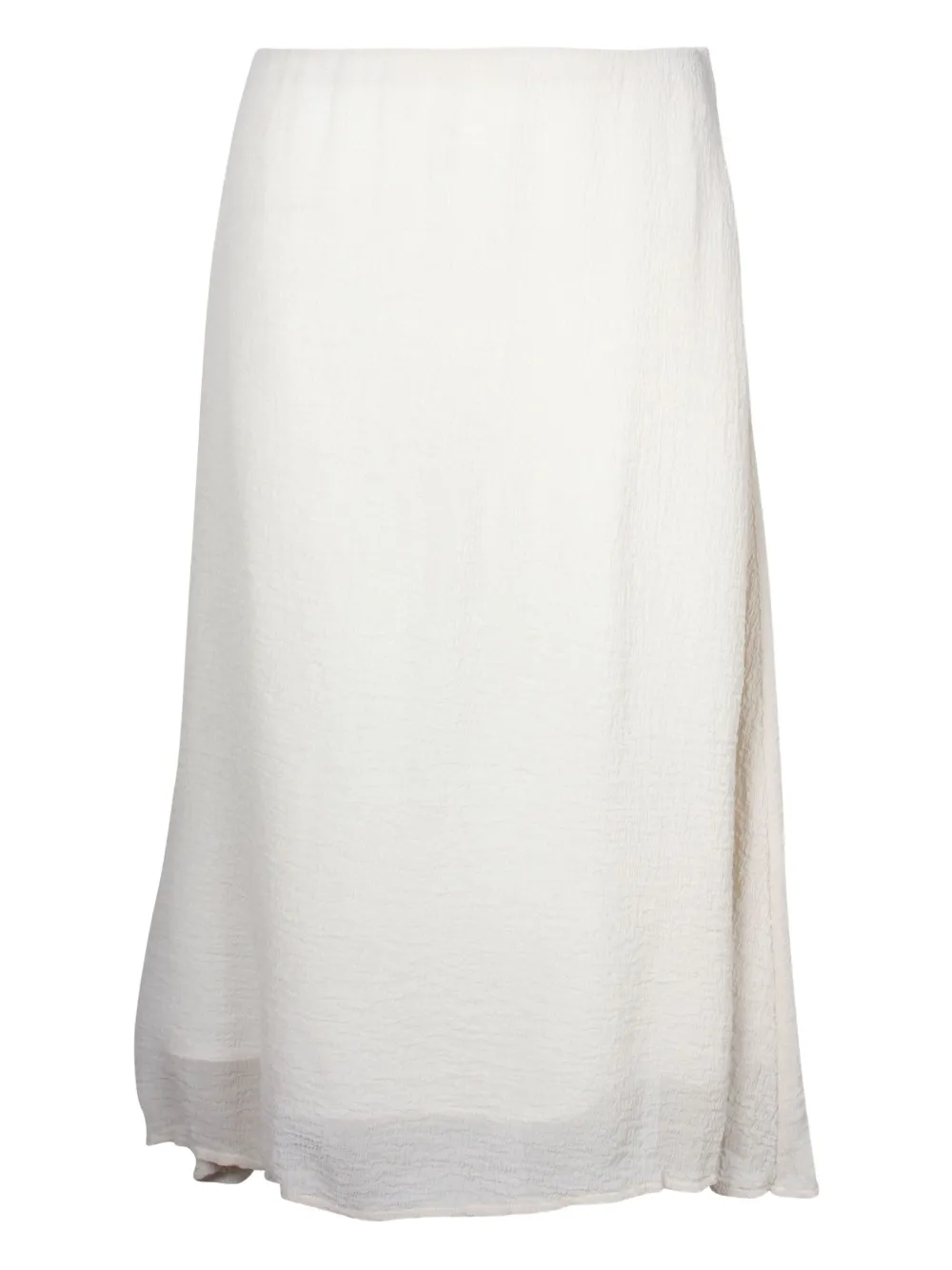 Mansur Gavriel textured midi skirt | White | Image 1