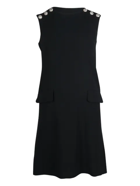 Claudie Pierlot button-detail flap-pocket dress