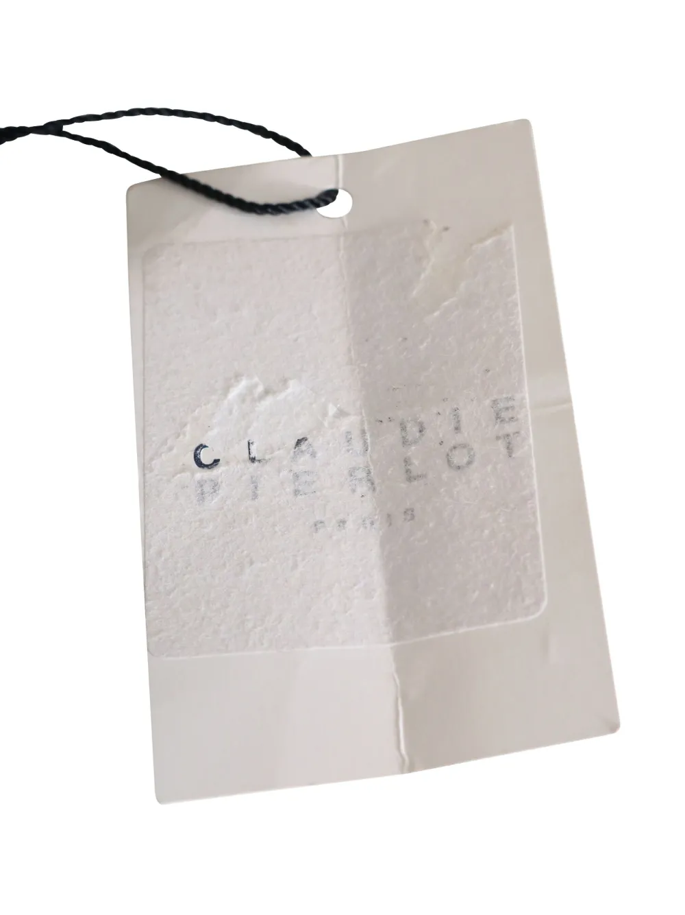Pre-owned Claudie Pierlot Button-detail Flap-pocket Dress In Black