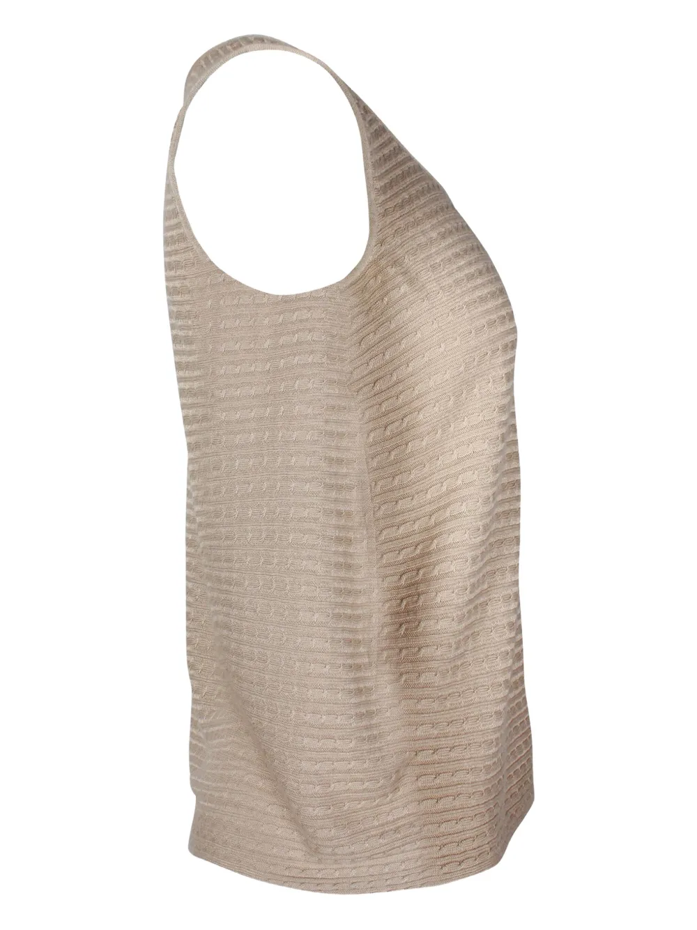 Knitted Sleeveless Top