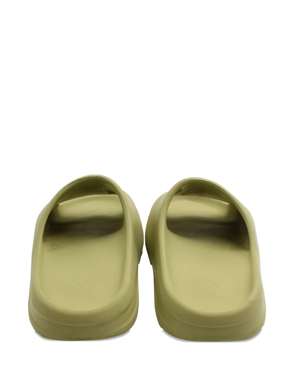Pre-owned Adidas Originals Resin Slides In Green