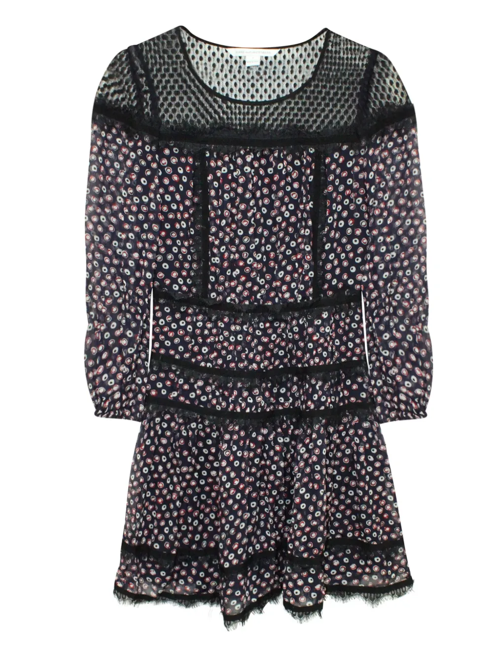 Dvf Vintage Jamie midi dress | Blue | Image 1
