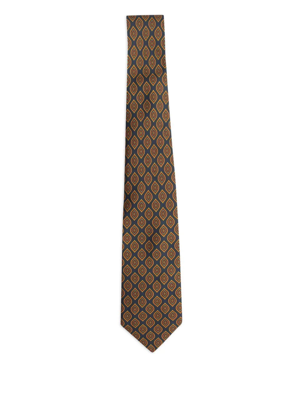 Nina Ricci Pre-Owned patterned silk tie | Blue | Image 1