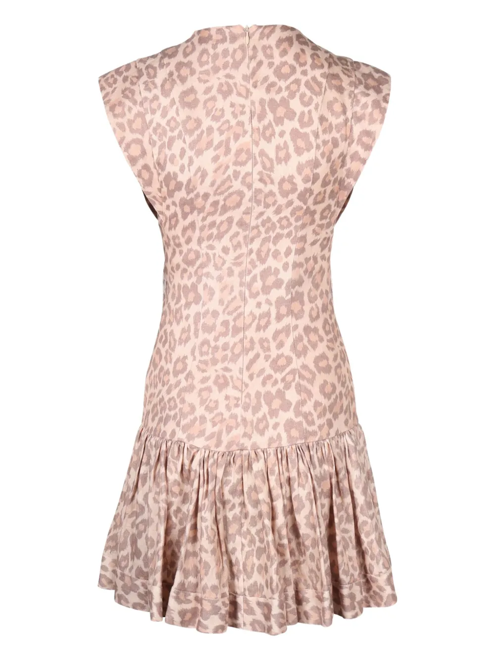 ZIMMERMANN Jurk met luipaardprint - Roze
