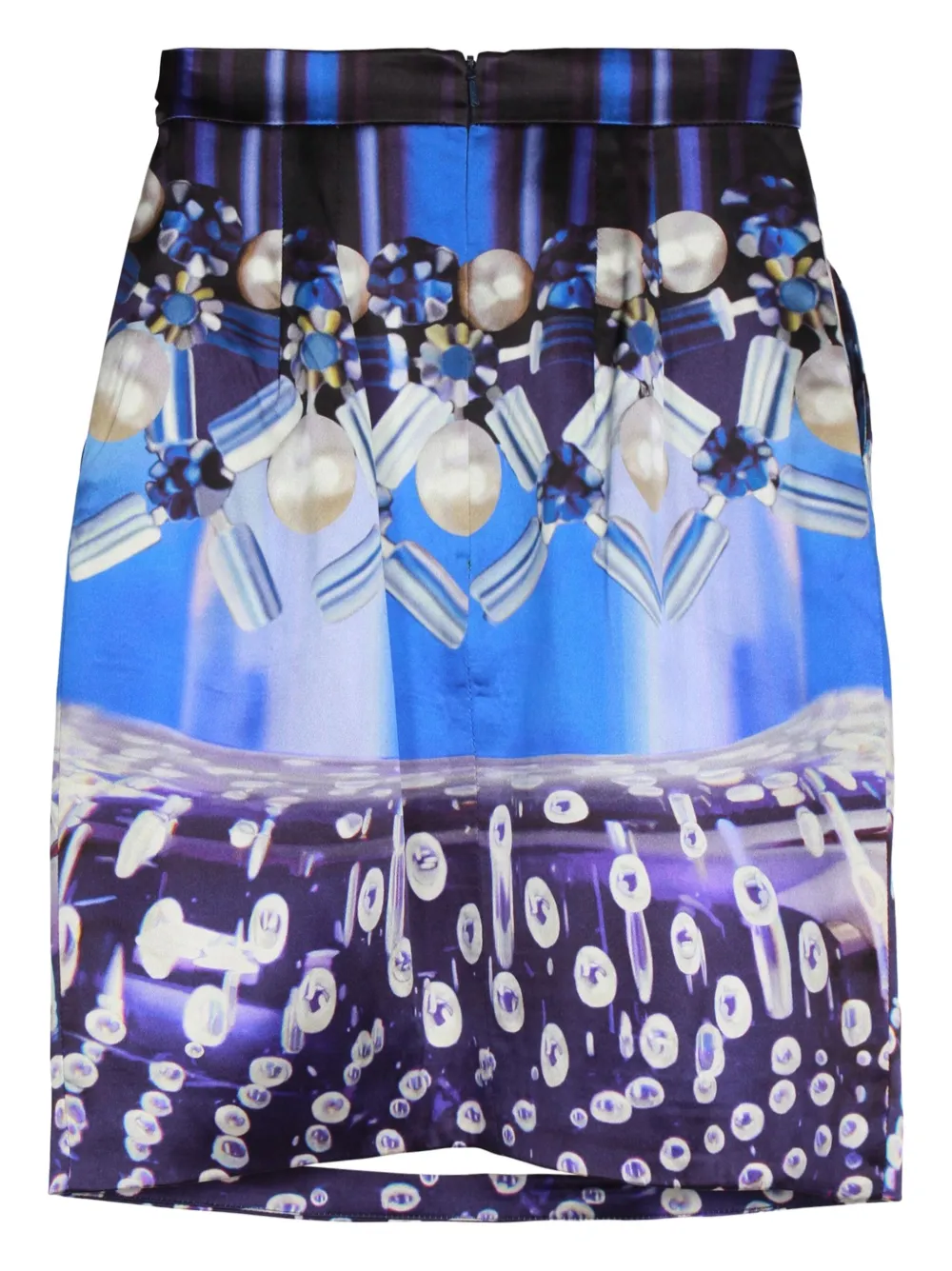 Mary Katrantzou pearl-print pleated mini skirt | Image 2