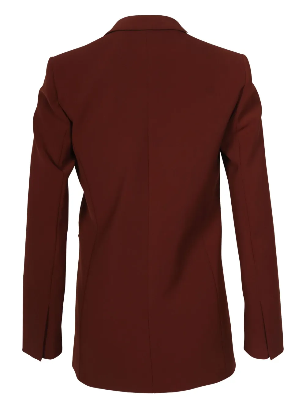 Pre-owned Sandro Double-breasted Blazer In Orange