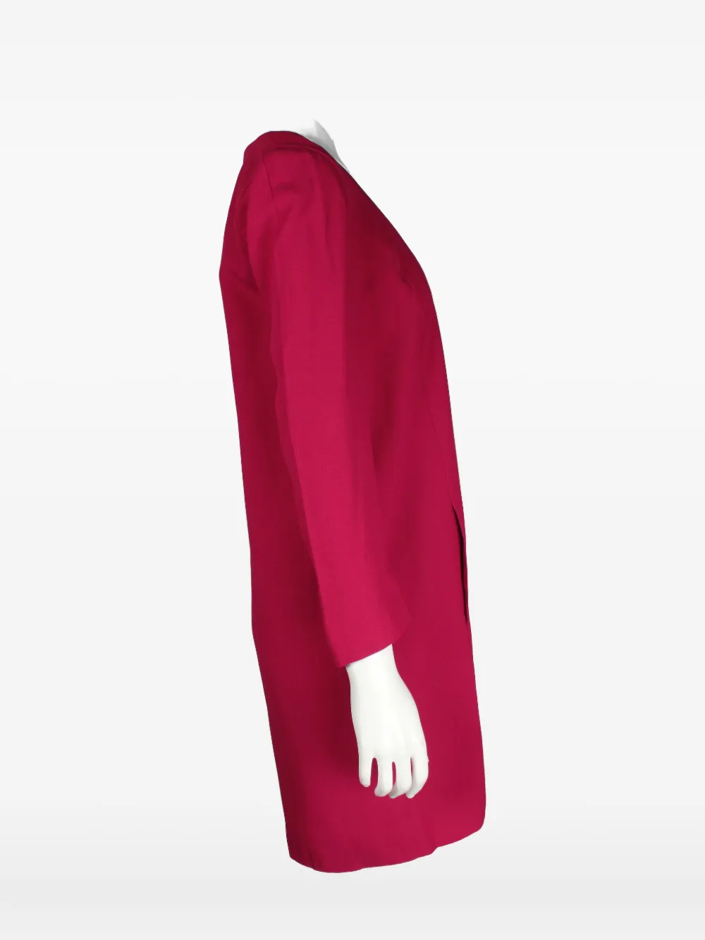 Vanessa Bruno long-sleeve V-neck dress - Rood