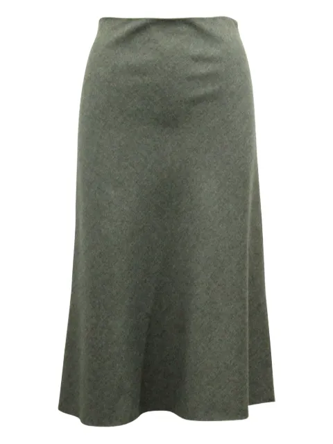 Theory high-rise midi skirt