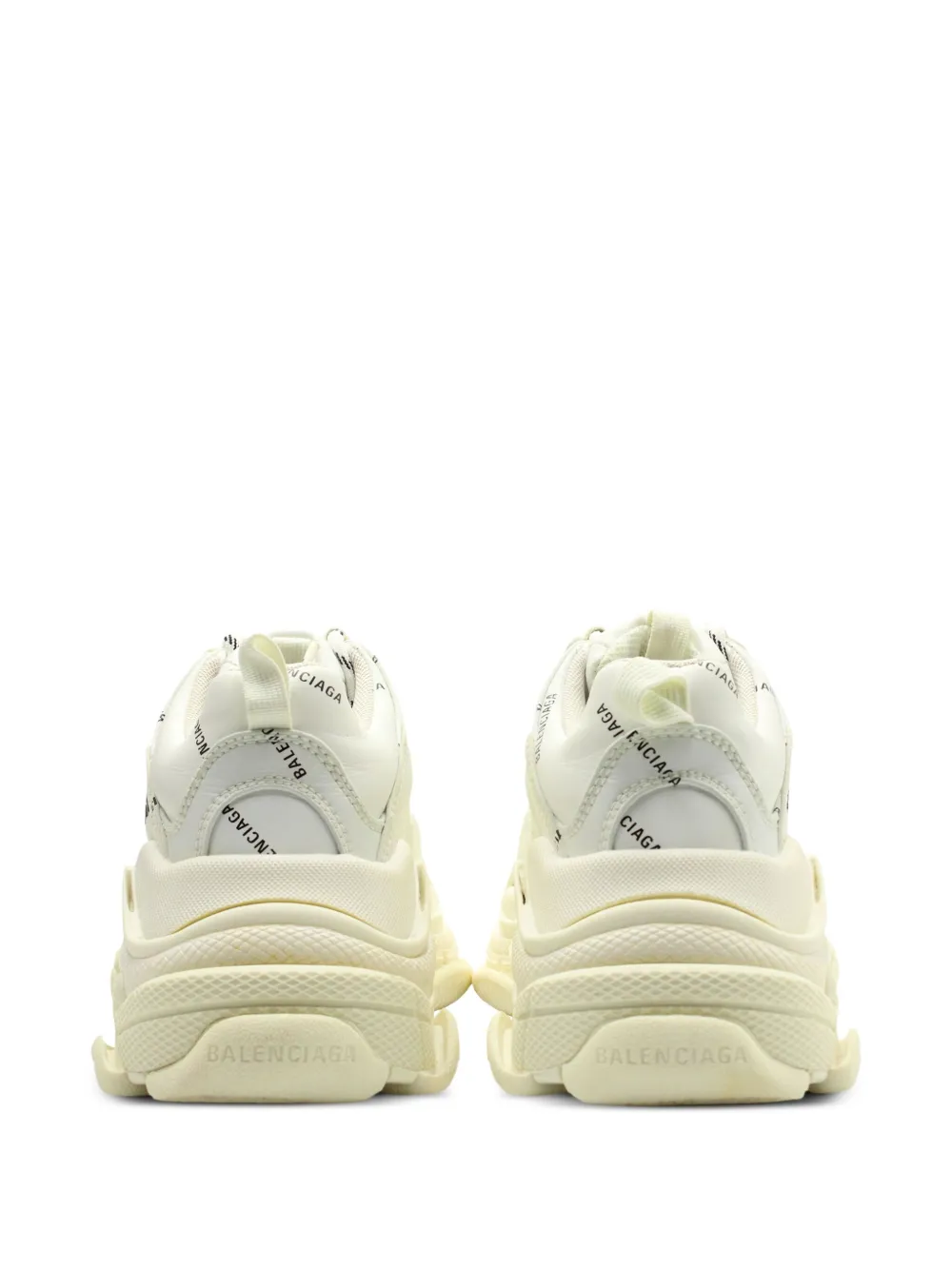 Triple S Logo-Print Sneakers