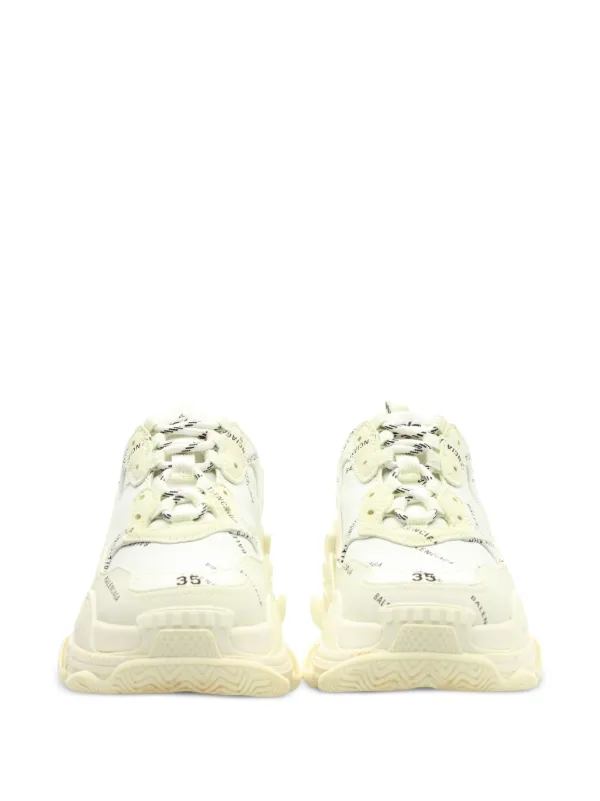 Balenciaga Pre-Owned トリプル S スニーカー | ホワイト | FARFETCH JP