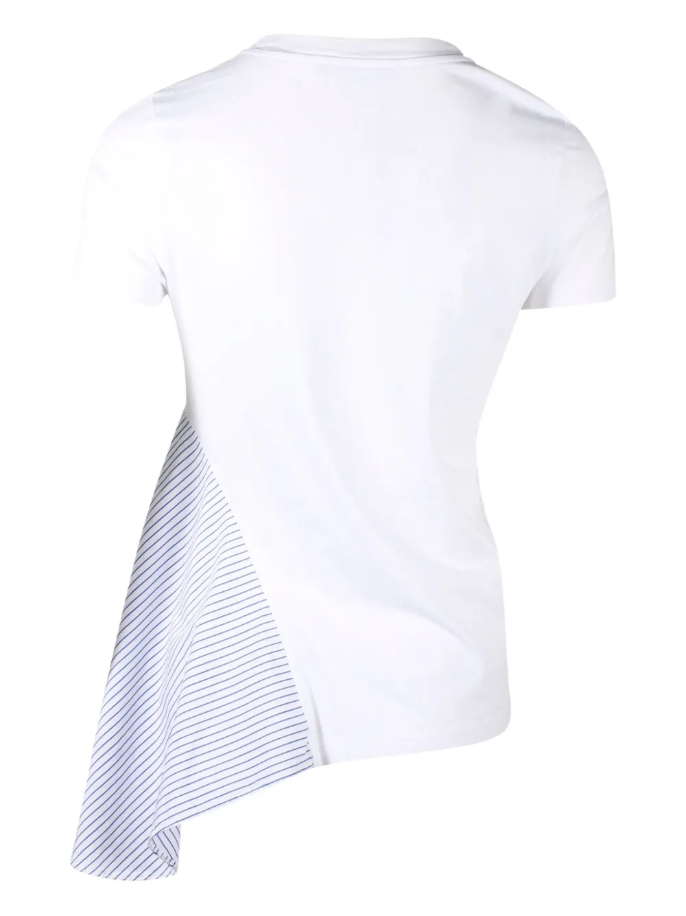 Stella McCartney Pre-Owned stripe-panel cotton T-shirt | Image 2