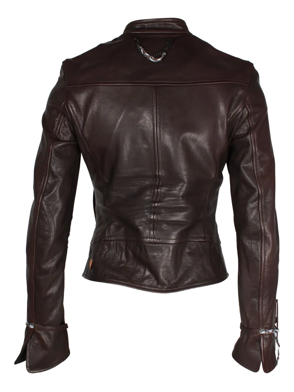 BOSS braided-detail leather jacket | Image 2