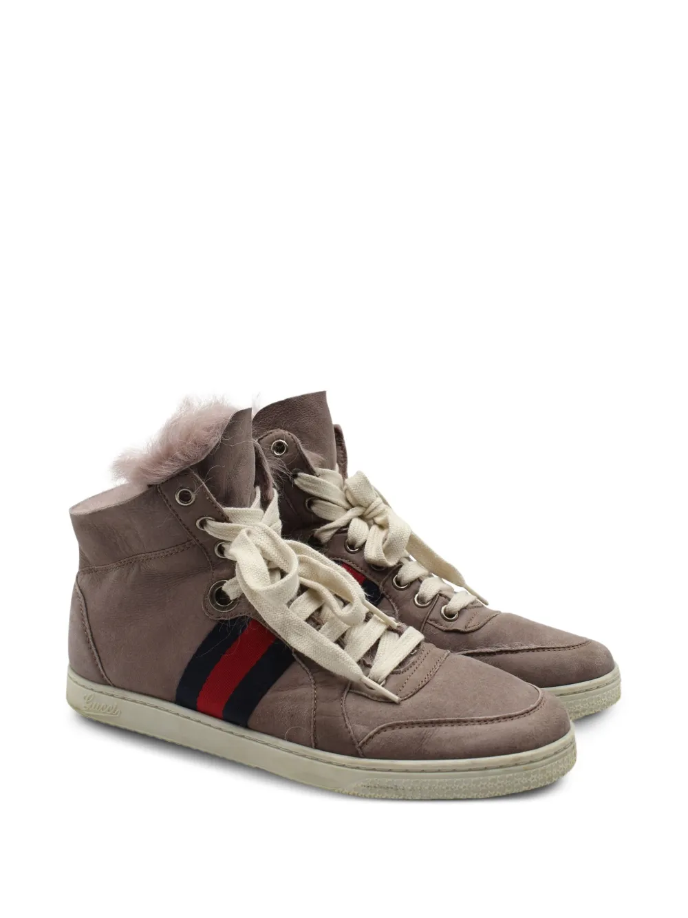Gucci Pre-Owned baskets à bande Web | Image 2