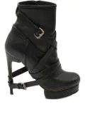 Nicholas Kirkwood platform wrap-strap ankle boots - Black