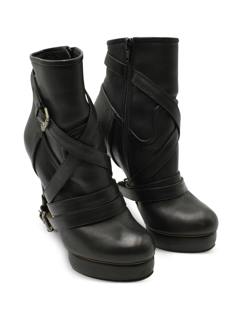Nicholas Kirkwood platform wrap-strap ankle boots | Image 2