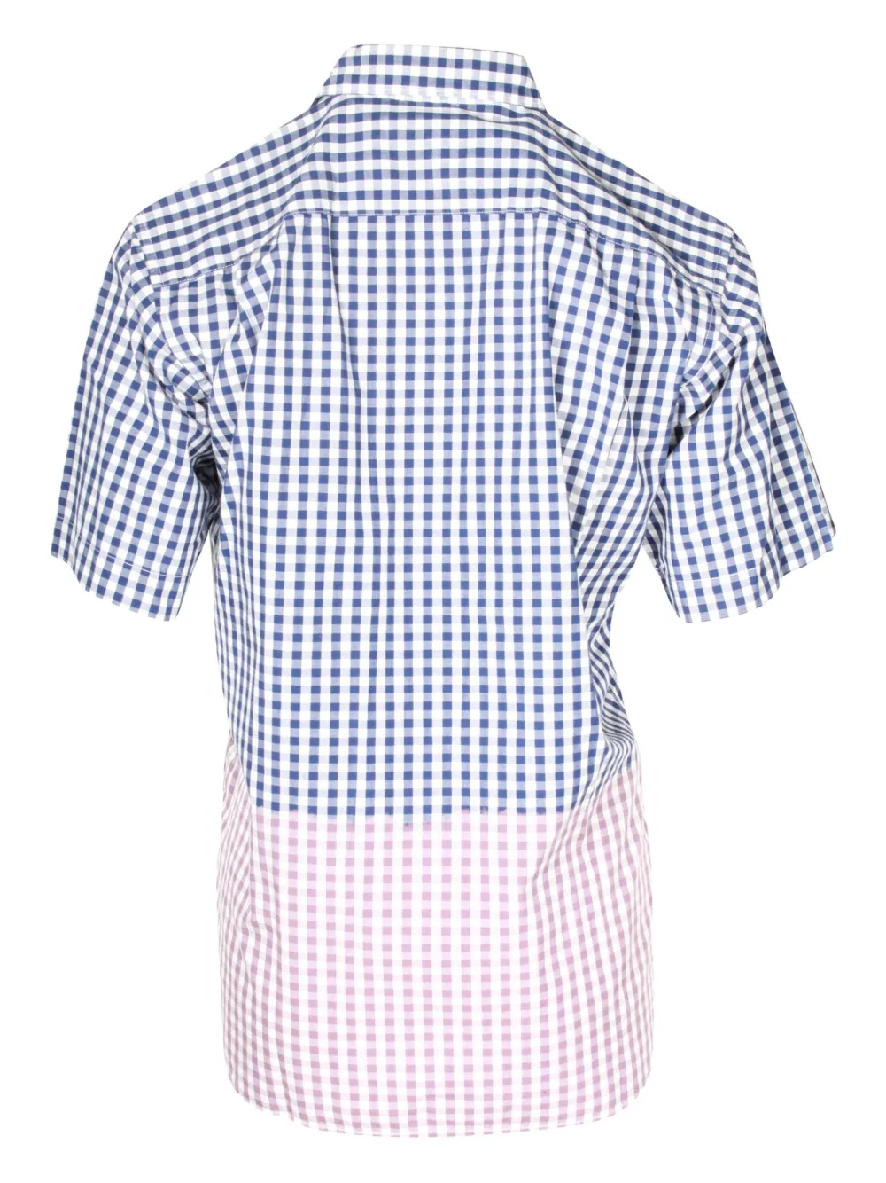 Comme Des Garçons Pre-Owned gingham-pattern short-sleeved shirt | Image 2