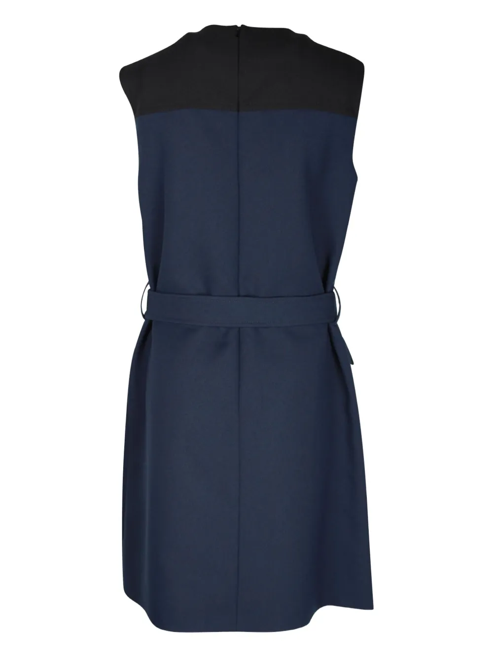 Prada Pre-Owned belted dress - Blauw