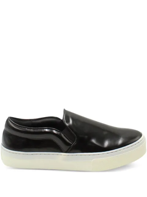 Celine Pre-Owned slip-on leather sneakers