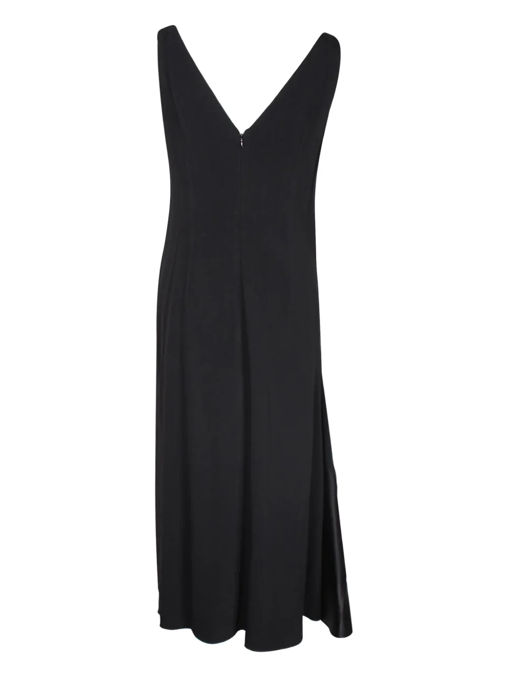 Stella McCartney Pre-Owned V-neck midi dress - Zwart