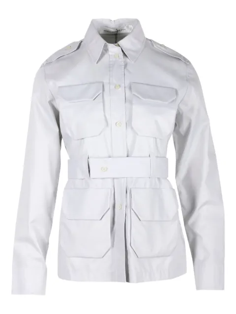 Victoria Beckham belted pocket shirt