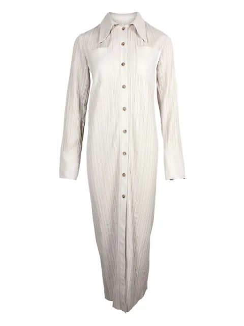 Nanushka long sleeve maxi dress