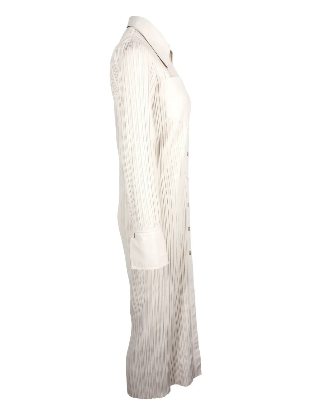 Nanushka long sleeve maxi dress - Wit